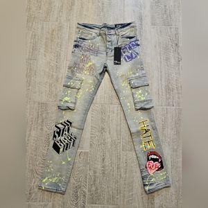 GFTD Lucas Cargo Jeans Size 36